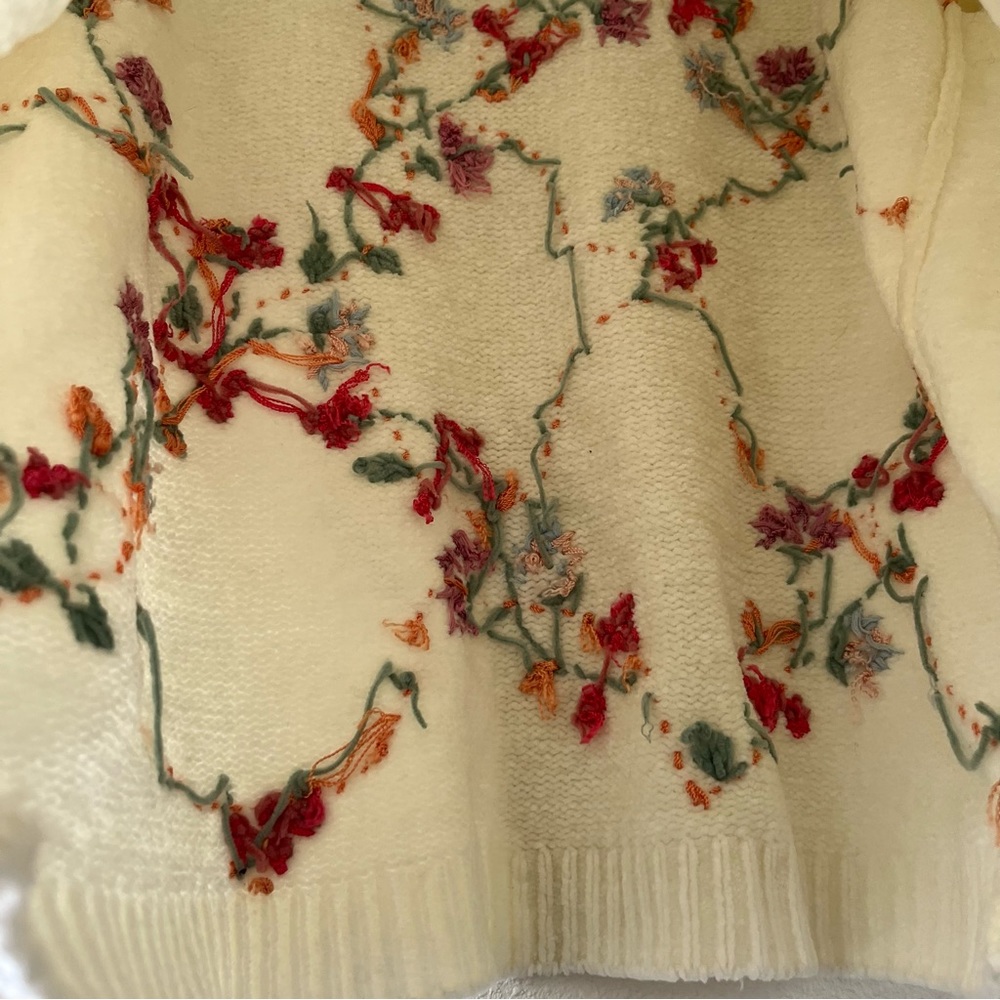 Alfred Dunner floral sweater - Picture 12 of 13